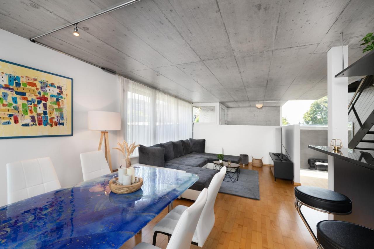 Urban Cube Mit Sauna Thun Luaran gambar
