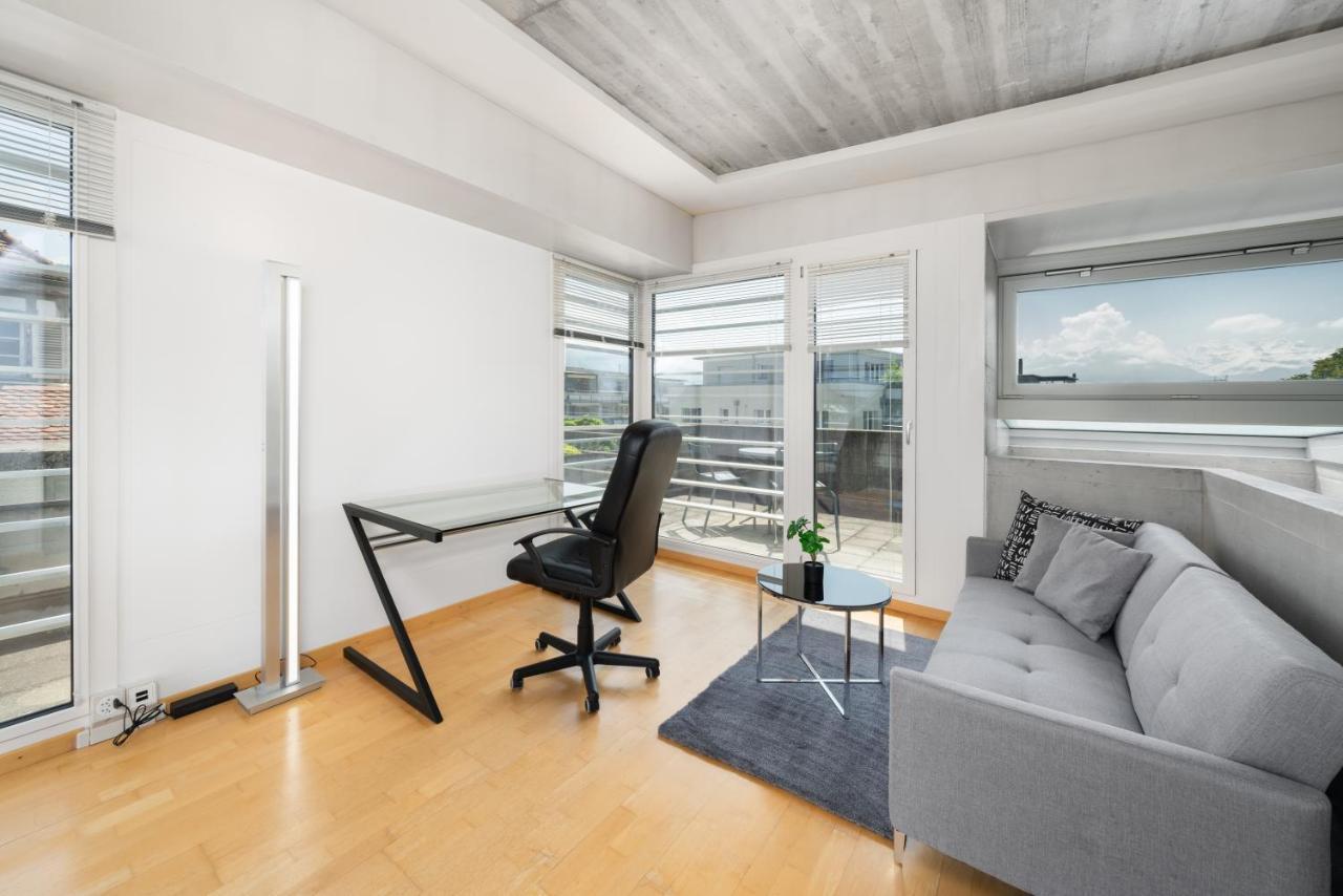 Urban Cube Mit Sauna Thun Luaran gambar
